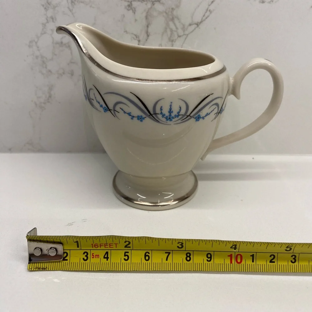 Vintage Society fine China Waltz of Spring Creamer Made in USA Tea party mcm - Picture 3 of 6